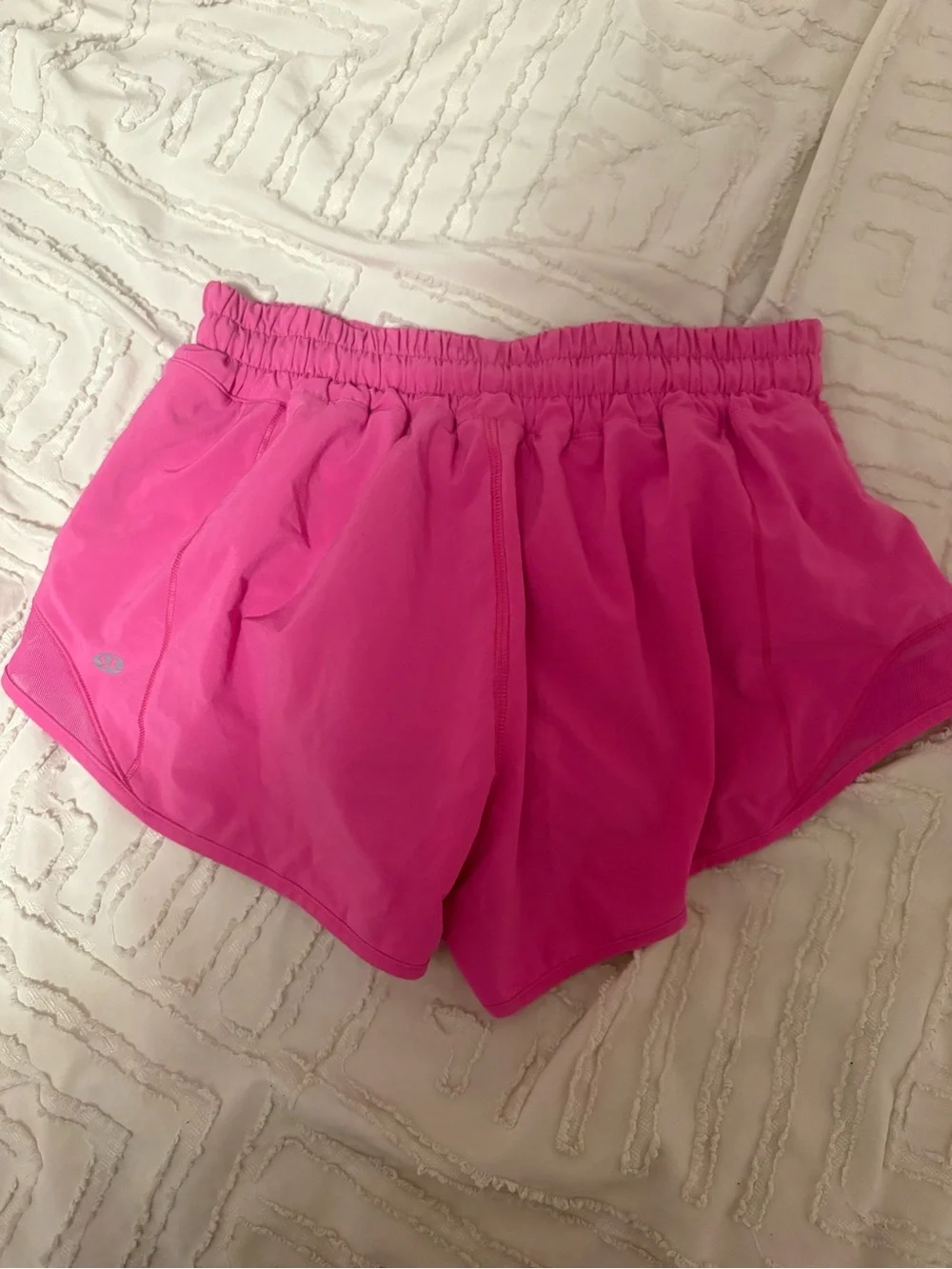lululemon athletica Bright Pink Running Shorts